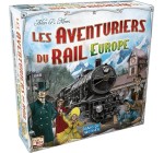 Amazon: Jeu de société - Les Aventuriers du Rail Europe - Days of Wonder à 30,99€