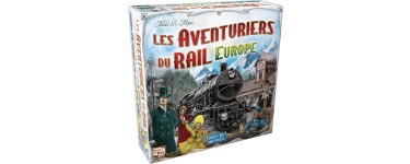 Amazon: Jeu de société - Les Aventuriers du Rail Europe - Days of Wonder à 30,99€
