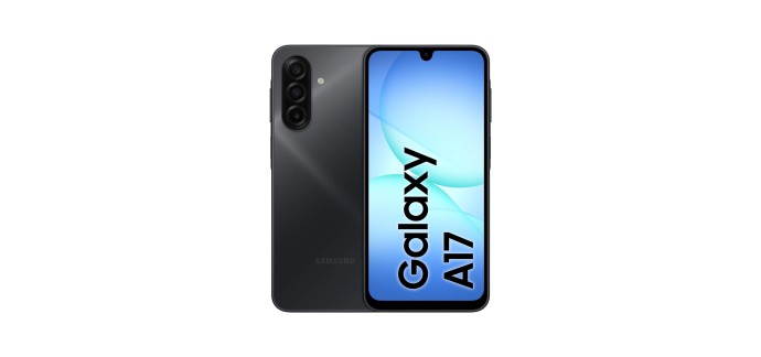 Amazon: Smartphone 6,7" Samsung Galaxy A17 4G - 4 Go 128 Go à 149€
