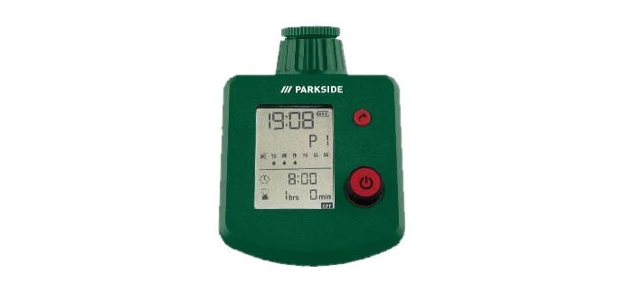 LIDL: PARKSIDE Programmateur d’arrosage PBCG B2 - 6 programmes, IP65 à 11,99€ (au lieu de 14,99€)