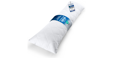 Amazon: Oreiller de Corps Matelassé - 40x145 cm, Blanc à 16,27€ (au lieu de 21,46€)