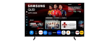 Amazon: TV 55" Samsung 55Q7F3 - QLED, AI à 349€ (au lieu de 400€)