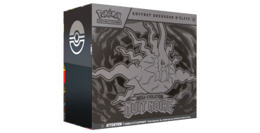 Fnac: Coffret Dresseur Elite Pokémon Nuit Noire ME05 (Cartes) à 55,99€ (au lieu de 69,99€)