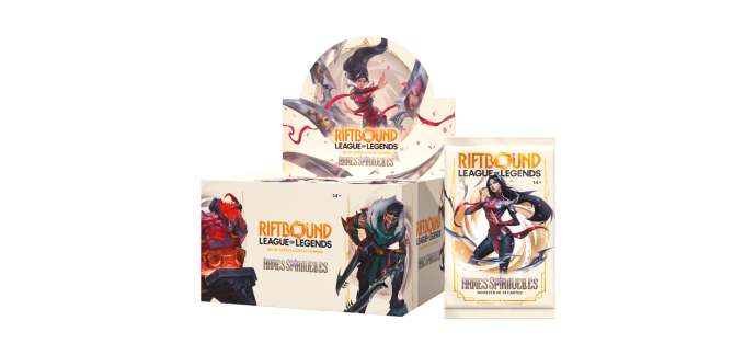 Amazon: Display Riftbound Armes Spirituelles 24 Boosters (JCC) à 119,99€ (au lieu de 144,99€)