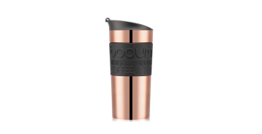 Amazon: Mug de voyage Bodum inox double paroi - coloris cuivre à 9,9€ (au lieu de 22,89€)