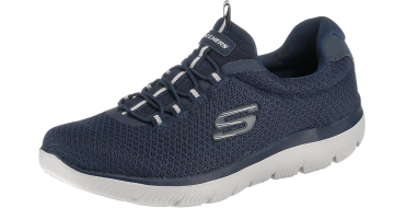 Amazon: Baskets Skechers Homme Summits 233049 - Bleu ou gris à 39,90€ (au lieu de 56,99€)