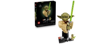 Amazon: LEGO® Star Wars Le Buste de Yoda (75438) à 28,9€ (au lieu de 34,49€)