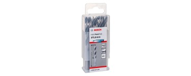 Amazon: Boite de 10 forets à métaux hélicoïdaux Bosch - 5,6 x 57 x 93 mm à 11,37€ (au lieu de 16,89€)