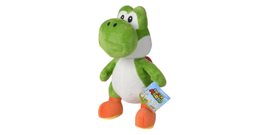 Amazon: Peluche Yoshi (Super Mario) - 30 cm à 11,99€ (au lieu de 16,61€)