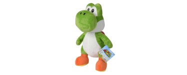 Amazon: Peluche Yoshi (Super Mario) - 30 cm à 11,99€ (au lieu de 16,61€)