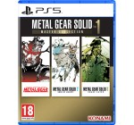 Amazon: Metal Gear Solid Master Collection Vol.1 (PS5) à 39,66€ (au lieu de 59,99€)