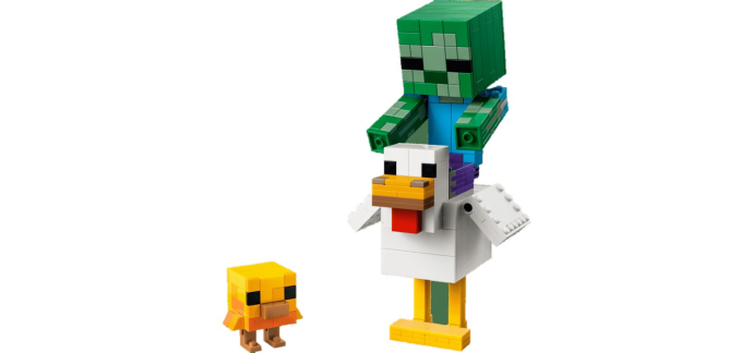 Amazon: LEGO 21582 Minecraft Poule Chevauchée à 27,99€ (au lieu de 29,99€)