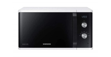 Amazon: Micro-ondes Samsung MS23K3614AW - 23L, 800W à 97€ (au lieu de 124,56€)
