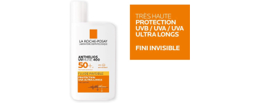Amazon: Crème solaire La Roche-Posay Anthelios Uvmune 400 Invisible SPF 50+ à 10,79€ (au lieu de 12,40€)