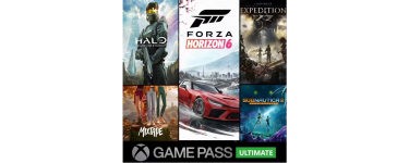 Amazon UK: 3 mois de Xbox Game Pass Ultimate (Xbox/PC Dématérialisé) à 38,58€ (au lieu de 59,99€)