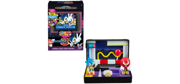 Amazon: Figurine Console Heroes Sonic 3 Carnival Night Zone à 13,02€ (au lieu de 21,49€)
