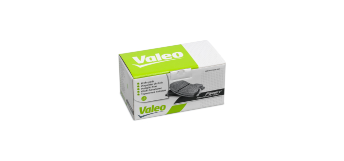 Amazon: Jeu de 4 Plaquettes de Frein Valeo - Compatible Peugeot, Citroën à 10,9€ (au lieu de 15,9€)