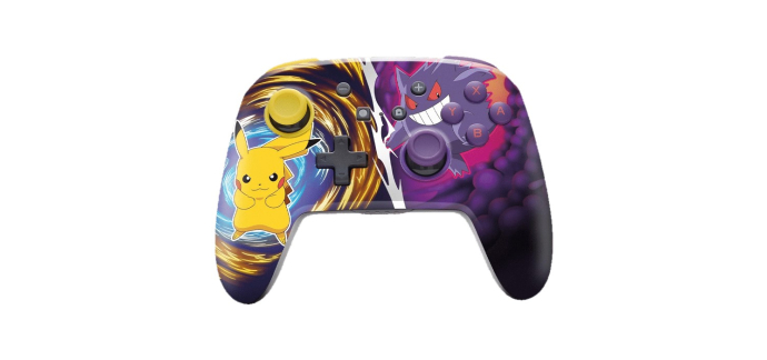 Amazon: Manette Power A Pikachu Gengar (Switch) à 53,36€ (au lieu de 59,99€)