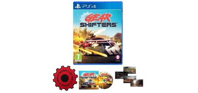 Amazon: Gearshifters Edition Collector (PS4) à 34,43€ (au lieu de 50€)