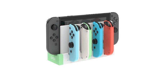 Amazon: Station de Charge Joycon Fyoung pour Nintendo Switch/OLED à 6,99€ (au lieu de 12€)