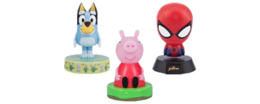 LIDL: Figurine lumineuse Bluey, Peppa Pig ou Spider-Man - 11 cm à 5,99€ (au lieu de 17,99€)