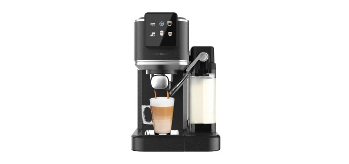 Amazon: Cafetière express Cecotec Cafelizzia ColdBrew Latte - 1350W, 20 bars à 109,90€ (au lieu de 136,05€)