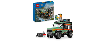 Amazon: LEGO® City Le Camion 4x4 Tout-Terrain (60447) à 14,24€ (au lieu de 18,83€)
