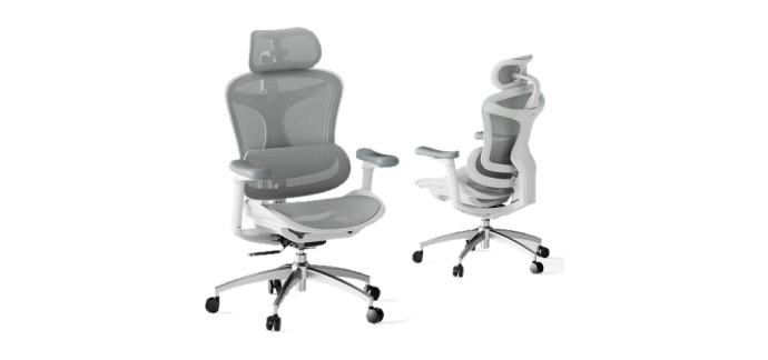 JoyBuy: SIHOO Doro C300 Chaise de bureau ergonomique - accoudoirs 3D, soutien lombaire dynamique à 259,97€