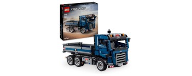 Amazon: LEGO® Technic Camion Benne (42203) à 34,17€ (au lieu de 37,19€)
