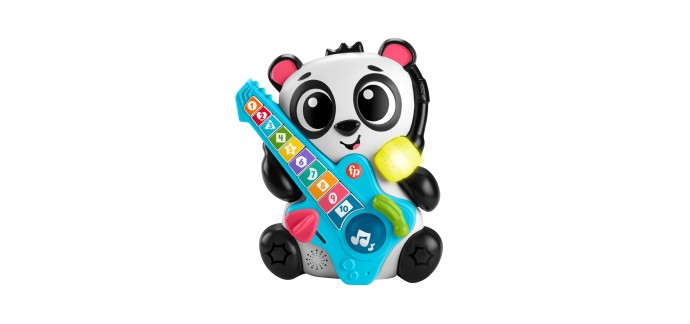 Amazon: Jouet d'éveil Fisher-Price Sync Squad Panda - musique et lumières, dès 9 mois à 10,99€