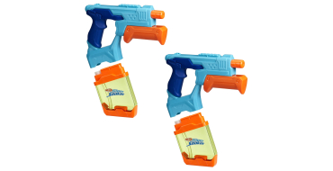Amazon: Pack de 2 Blasters à Eau Hasbro Nerf Super Soaker Dunk-Fill à 11,99€ (au lieu de 16,9€)