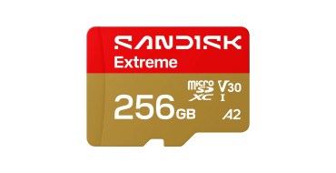 Amazon: Carte microSD SanDisk Extreme 256 Go (V30 U3) à 49,9€ (au lieu de 53,7€)