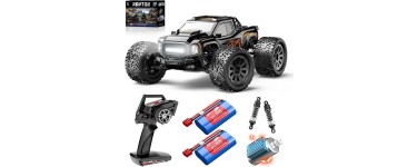 Amazon: Voiture télécommandée 116 RC Car 4x4 Tout Terrain Offroad - 4 roues motrices, 2 batteries à 65,07€
