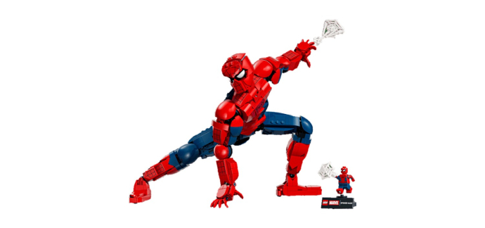 Amazon: LEGO 76346 Spider-Man Figurine de Héros à 70,99€ (au lieu de 99,99€)