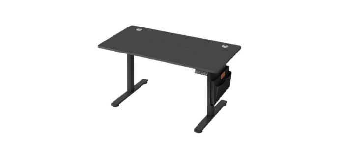 JoyBuy: Bureau électrique réglable en hauteur 140x60cm, USB-C, mémoire à 89,98€ (au lieu de 218,99€)