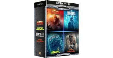 Amazon: Coffret 4 Films de Monstres (4K Ultra HD) à 38,57€ (au lieu de 79,99€)