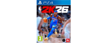 Amazon: NBA 2K26 (PS4) à 12,99€ (au lieu de 29,99€)