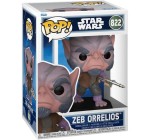 Amazon: Funko Pop Star Wars Zeb Orrelios à 9,0€ (au lieu de 16,0€)