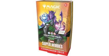 Amazon: Commander Deck Collector Magic X Marvel Doom Prevails (en anglais) à 157,28€ (au lieu de 174,99€)