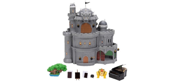 Amazon: Château de Bowser Mario Galaxy le Film (Jouet) à 34,99€ (au lieu de 49,99€)