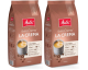 Amazon: Lot de 2 paquets de 1kg de café en grain Melitta BellaCrema - Intensité 3 à 25,90€