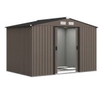 Amazon: Abri de jardin Outsunny 5,4m² - Acier galvanisé 277x195x192cm à 285,9€ (au lieu de 335,9€)