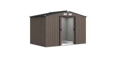 Amazon: Abri de jardin Outsunny 5,4m² - Acier galvanisé 277x195x192cm à 285,9€ (au lieu de 335,9€)