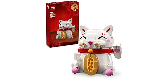 Amazon: LEGO® The Lucky Cat (40813) à 24,99€ (au lieu de 29,99€)