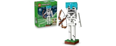 Amazon: LEGO® Minecraft Le Squelette (21594) - casque à 36,9€ (au lieu de 44,99€)