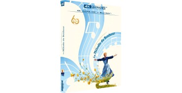 Amazon: Blu-ray 4K + Blu-ray La Mélodie du bonheur - 60ème Anniversaire à 14,99€ (au lieu de 25,92€)