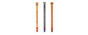 Amazon: Lot de 3 stylos gel effaçables Legami Edition Limitée Fur-ever Friends à 7,59€