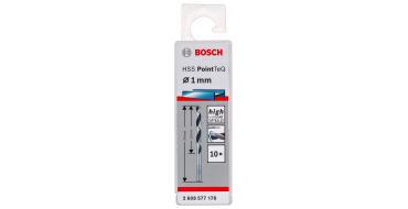 Amazon: Lot de 2 Forets hélicoïdaux HSS PointTeQ Bosch Professional - 1 x 12 x 34 mm à 1,79€
