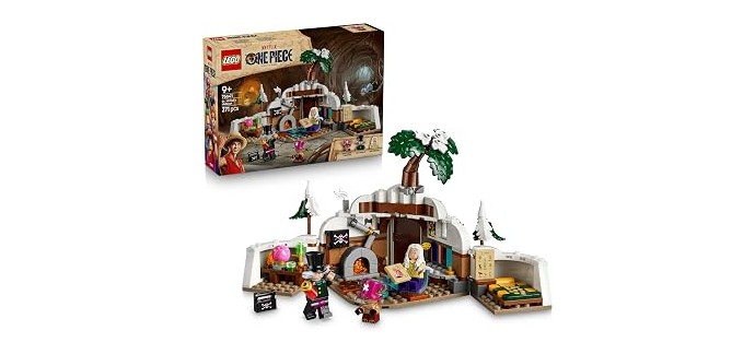 Amazon: LEGO® One Piece Le Repaire du Docteur Hiluluk (75641) à 26,99€ (au lieu de 29,99€)
