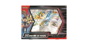 E.Leclerc: Coffret Zacian EX de Nabil (Cartes Pokémon) à 25,99€ (au lieu de 26,99€)
